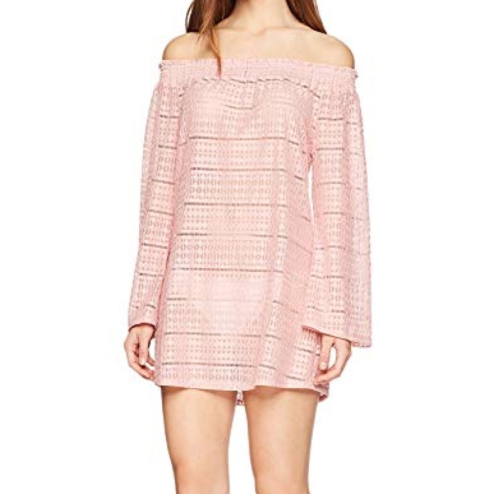 NWT Kenneth Cole bell‎ sleeve Dress swim cover up